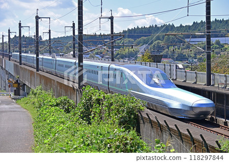 Tohoku Shinkansen Utsunomiya-Nasushiobara JR East E956 series S13 train (Sendai) ALFA-X 118297844