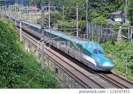 東北新幹線 那須鹽原～宇都宮 JR東日本 E5系列 U4編組（仙台） 那須野隼山彥 118297852