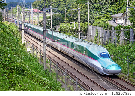 東北新幹線 那須鹽原~宇都宮 JR東日本 E5系列 U49編組(仙台) 那須野隼山彥 東北新幹線 那須鹽原~宇都宮 JR東日本 E5系列 U49編組(仙台) 那須野隼山彥 118297853