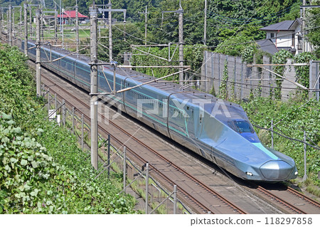 Tohoku Shinkansen Nasu-Shiobara-Utsunomiya JR East E956 series S13 train (Sendai) ALFA-X 118297858