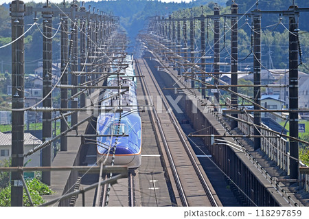 Tohoku Shinkansen Nasu-Shiobara-Utsunomiya JR East E8 Series G6 Formation (Yamagata) Tsubasa 118297859