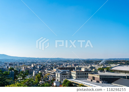 [Nara Prefecture] The cityscape of Nara as seen from the Nara Prefectural Office 118298255