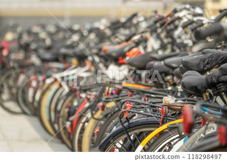 Amsterdam Bike Background 118298497