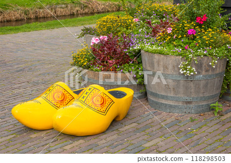 Giant Dutch Klomps at Zaanse Schans 118298503