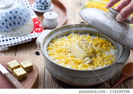 玉米飯用砂鍋煮 118298596