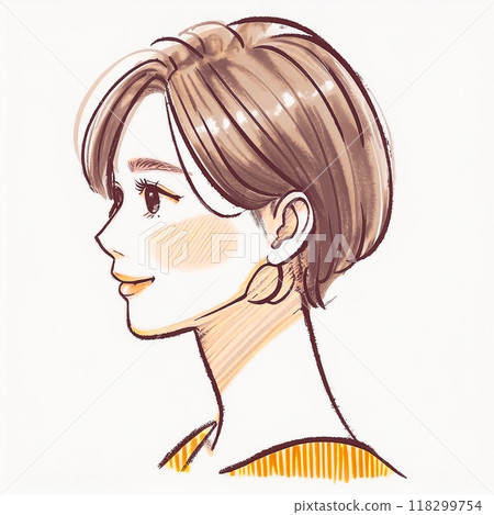 Illustration material of women and girls 118299754