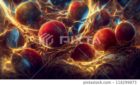 Human cells, illustration 118299873