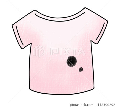 Loose and simple stained clothes, analog style Loose and simple stained clothes, analog style 118300292