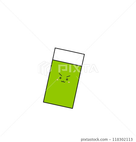 Illustration of a new eraser Illustration of a new eraser 118302113