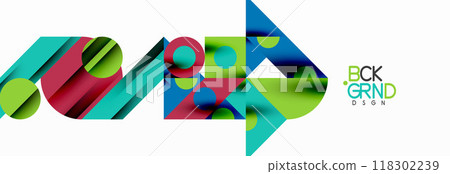 Trendy triangles lines, round elements and circles. Vector Illustration For Wallpaper, Banner, Background, Card, Book Illustration, landing page Trendy triangles lines, round elements and circles. Vector Illustration For Wallpaper, Banner, Background, Card, Book Illustration, landing page 118302239