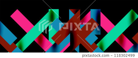 Colorful stripes abstract line background. Pop art abstract background for covers, banners, flyers and posters and other templates Colorful stripes abstract line background. Pop art abstract background for covers, banners, flyers and posters and other templates 118302499
