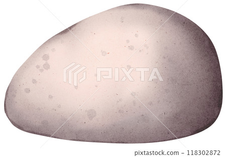 Watercolor rock illustration Watercolor rock illustration 118302872