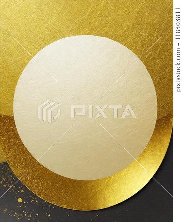 Luxurious Japanese-style wallpaper (AI-generated material) 118303811