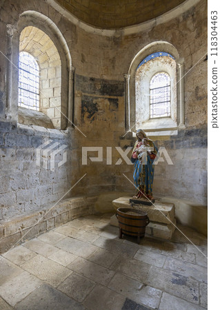Cloitre de Cadouin (Abbaye de Cadouin), UNESCO World Heritage Site, Le Buisson-de-Cadouin, Dordogne department, New Aquitaine, France 118304463