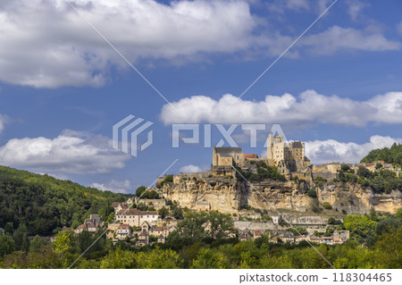Chateau de Beynac castle, Beynac-et-Cazenac, Dordogne departement, France 118304465