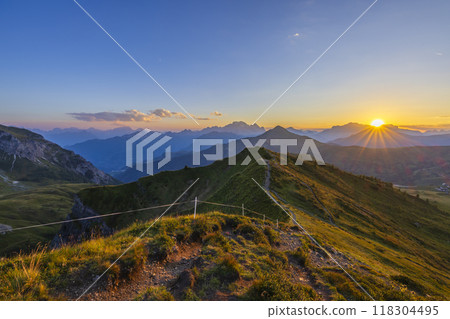 Giau Pass (Passo Giau), Dolomites Alps, South Tyrol, Italy 118304495