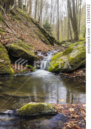 Typical landscape near Burg Kaja and Merkersdorf, National park Thayatal , Lower Austria, Austria Typical landscape near Burg Kaja and Merkersdorf, National park Thayatal , Lower Austria, Austria 118304552