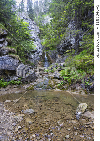 Raztocky waterfall, Kvacianska valley, Chocske vrchy, Slovakia 118304645