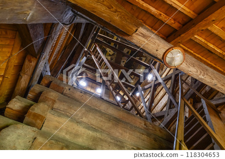 Interior of Greek Catholic Church, Olchowiec, Magurski Park Narodowy, Lesser Poland Voivodeship, Poland Interior of Greek Catholic Church, Olchowiec, Magurski Park Narodowy, Lesser Poland Voivodeship, Poland 118304653