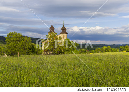 Church of St. Markets, Sonov near Broumov, Eastern Bohemia, Czech Republic 118304853