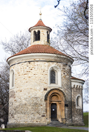 Rotunda of Saint Martin in Vysehrad, Prague, Czech Republic Rotunda of Saint Martin in Vysehrad, Prague, Czech Republic 118305008