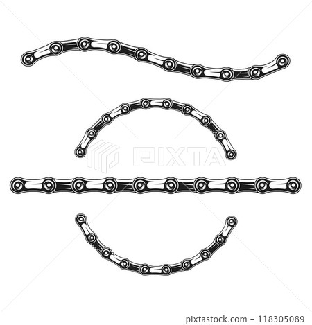 automotive chain icon vector element design automotive chain icon vector element design 118305089