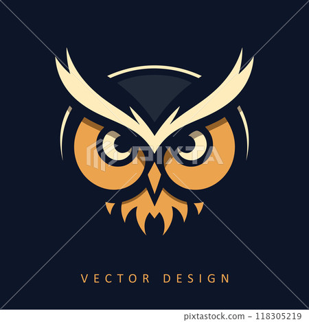 owl minimalist elegant vector design isolated illustration owl minimalist elegant vector design isolated illustration 118305219