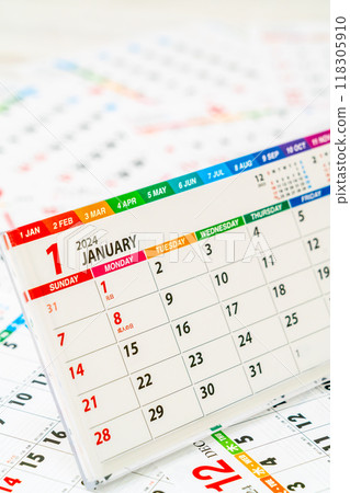 Calendar image Calendar image 118305910