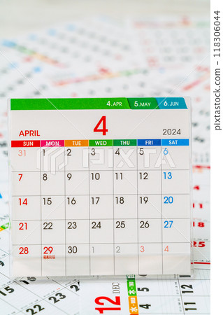 Calendar image Calendar image 118306044