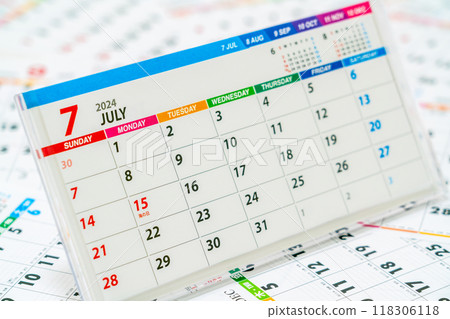 Calendar image 118306118