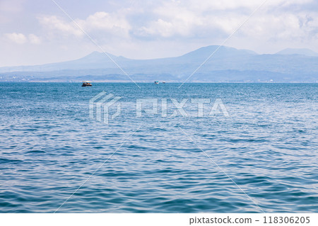 view of Lake Sevan, Armenia in summer view of Lake Sevan, Armenia in summer 118306205