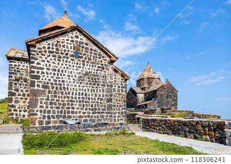 black churches of Sevanavank Monastery, Armenia black churches of Sevanavank Monastery, Armenia 118306241