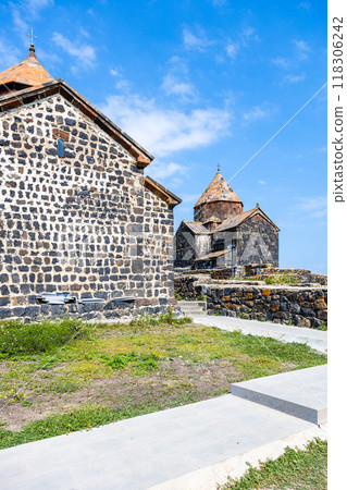 ancient churches of Sevan Monastery, Armenia ancient churches of Sevan Monastery, Armenia 118306242