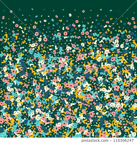 Scattered letters of latin alphabet. Colorful childish floating characters of English language. Foreign languages study concept. Back to school banner . Scattered letters of latin alphabet. Colorful childish floating characters of English language. Foreign languages study concept. Back to school banner . 118306247