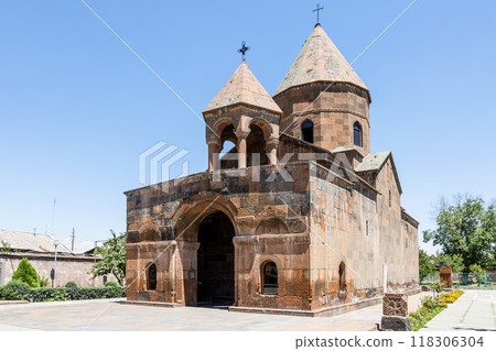 edifice of Shoghakat Church in Etchmiadzin city 118306304