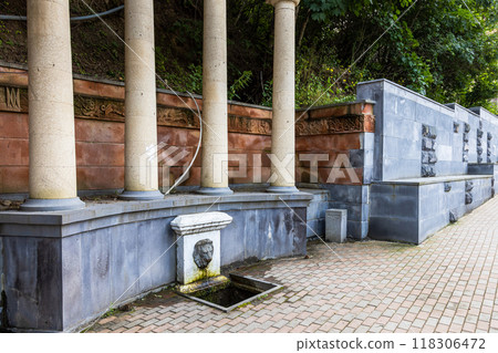 Matinov's water spring on roadside in Dilijan Matinov's water spring on roadside in Dilijan 118306472