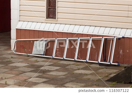 Aluminum step ladder Aluminum step ladder 118307122