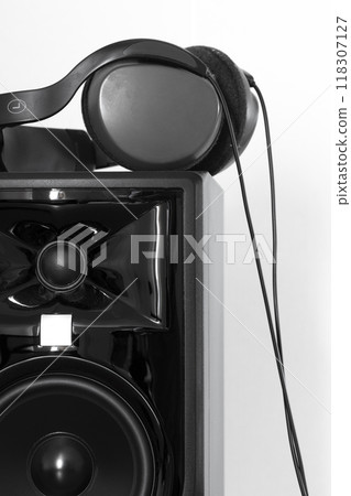 Headphones and speaker 118307127