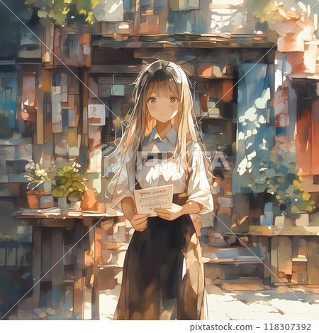 咖啡館女孩 118307392