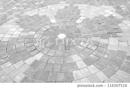The walkway is made of stone. The walkway is made of stone. 118307528