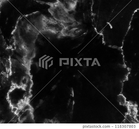 Black marble texture background 118307803