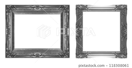 Black Picture Frame Black Picture Frame 118308061