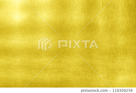 Shiny yellow leaf gold foil texture Shiny yellow leaf gold foil texture 118308256