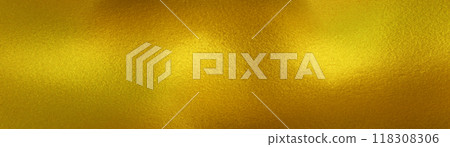 Shiny yellow leaf gold foil texture Shiny yellow leaf gold foil texture 118308306