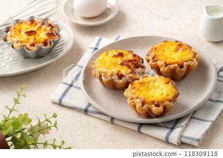 蛋塔 葡式蛋塔 酥皮 Pastel de nata egg tart エッグタルト スイーツ 118309118