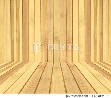 Walls and floors in oblique corners decorate 118309495
