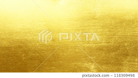 Shiny yellow leaf gold foil Shiny yellow leaf gold foil 118309498