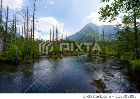 上高地的風景 上高地的風景 118309895