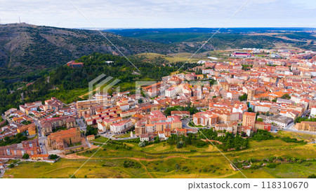 Aerial view of Soria Aerial view of Soria 118310670