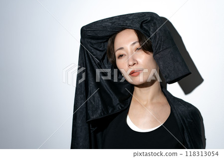 人像女性影棚燈光攝影 118313054